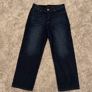 Classic Dark Blue Women's Jeans INC Denim